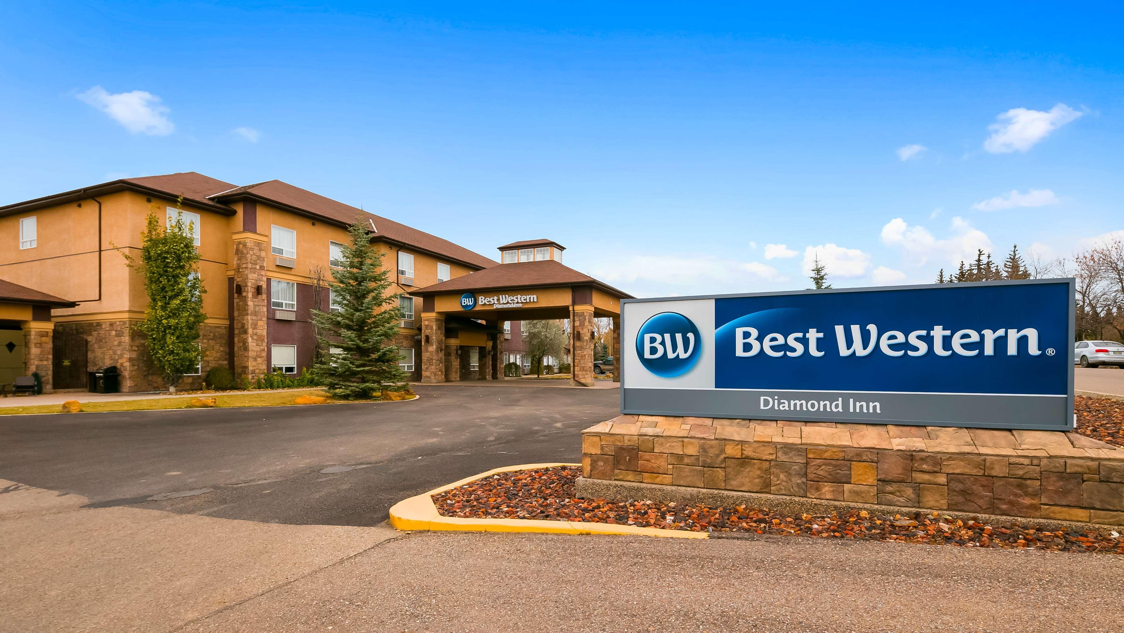 Best Western Diamond Inn Three Hills Buitenkant foto